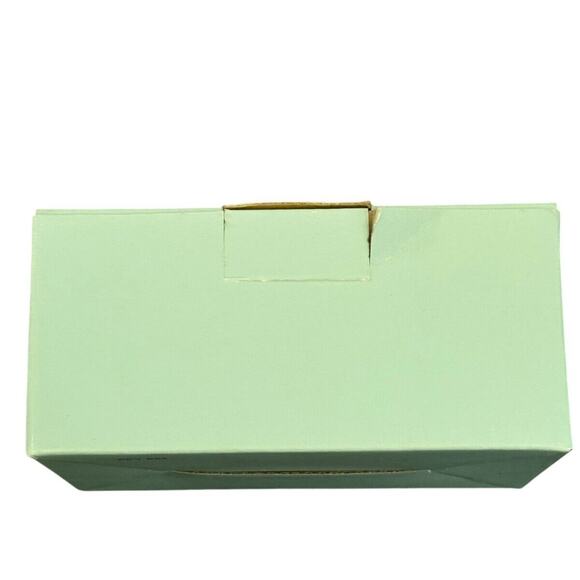 Partylite Retro Style Votive Pair Clear Glass Circle Design Candle Holders P8347 - Picture 5 of 7